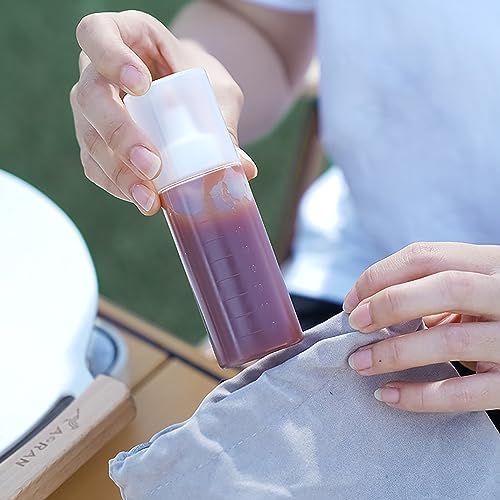 WonLiqAdjustable Squeeze Bottle Set