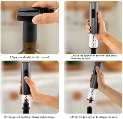 5-in-1 Electric Wine Bottle Opener Set