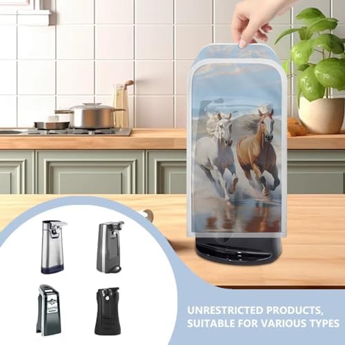 Small Electric Can Opener Dust Cover with Easy to Clean Protector