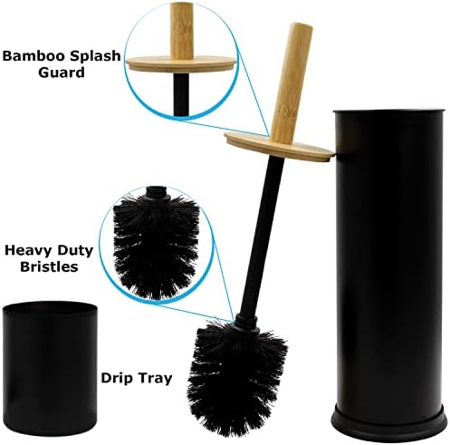 Heavy-Duty Toilet Brush Holder Compact aBAD compact sleek
