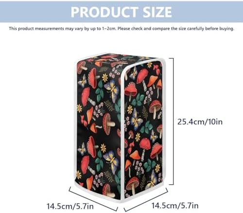 Mushroom Butterfly Dust Cover for Electric Can Openers