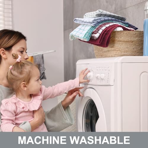 Homaxy Premium Cotton Kitchen Towels 16x28
