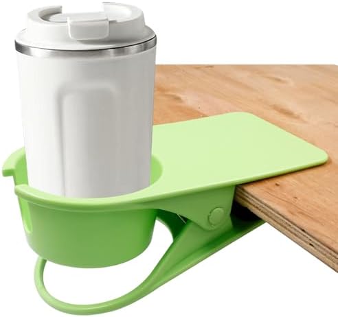 3Pcs Drinking Cup Holder Clip with Clip Blue Green Yellow