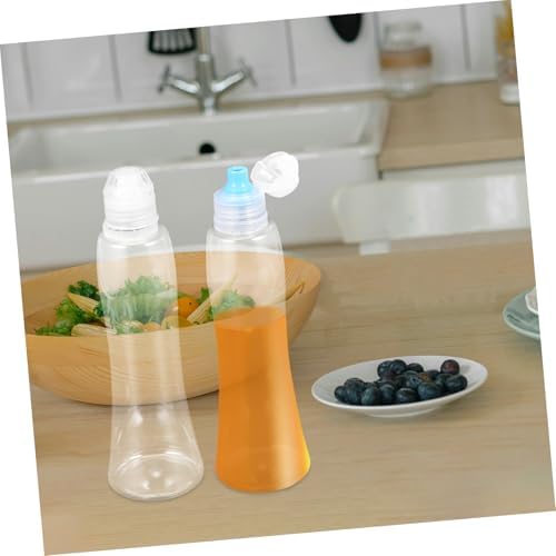 MUCKLILY - Compact Honey Dispenser Set 380g Smooth Squeeze Leakproof Cap