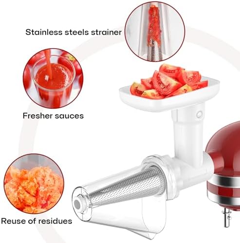 Cofun Tomato Sauce Maker for Kitchenaid Mixer