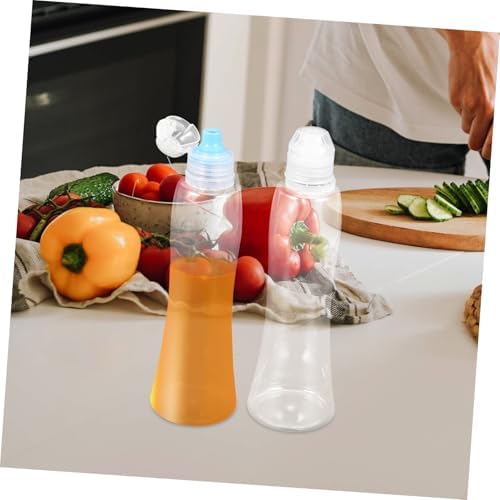 MUCKLILY - Compact Honey Dispenser Set 380g Smooth Squeeze Leakproof Cap