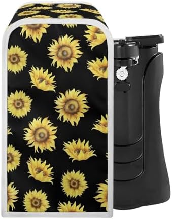 Electric Can Opener Dust Cover with Black Design