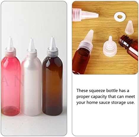 Re-usable Squeeze Bottles Condiment Containers