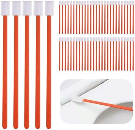 Disposable Crevice Cleaning Brush 100 PCS Red 1