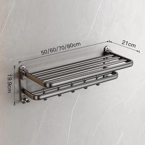 Stylish Space-Saving Towel Holder