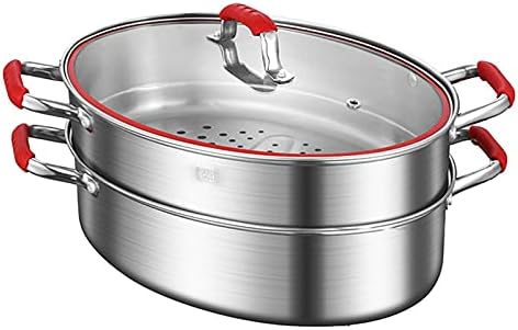 Stainless Steel Oval Fish Steamer with Extra Parts