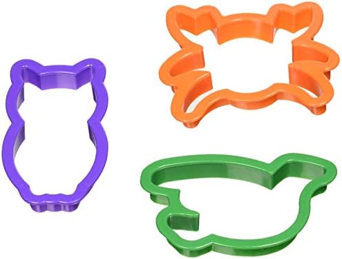 Wilton Animal Cookie Cutter Set 50-Piece Plastic Animal Shapes