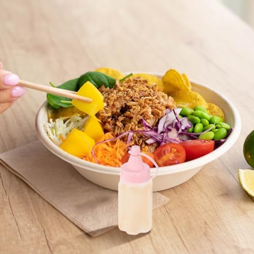 4-Piece Squeeze K Sauce Bottles Makes Cooking Easier Every Time