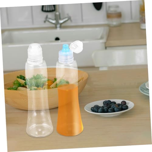Convenient Travel Squeeze Condiment Bottles with leakproof caps