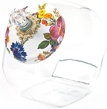 MACKENZIE-CHILDS Unique Glass Cookie Jar