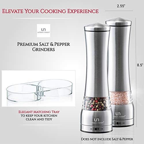 Urban Noon Salt and Pepper Grinder Set