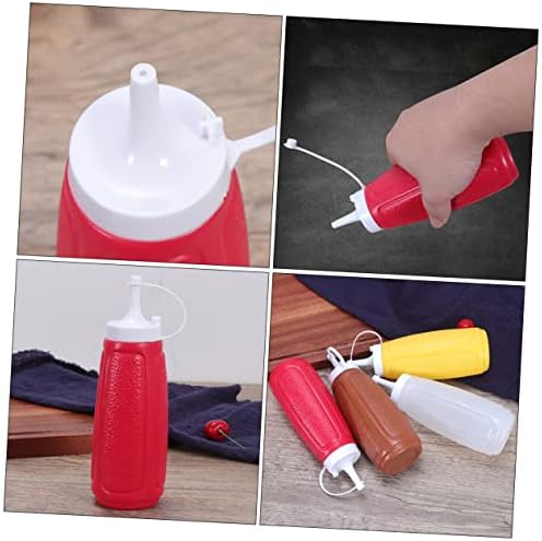Sleek Plastic Squeeze Bottle Salad BBQ More