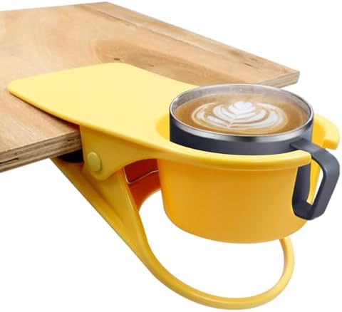 3Pcs Drinking Cup Holder Clip with Clip Blue Green Yellow