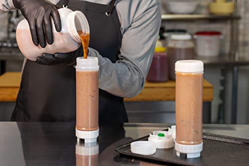 San Jamar Ez Kleen Sauce Dispenser 20 Oz Pack of 12 1