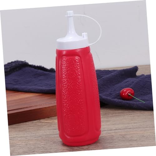 Sleek Plastic Squeeze Bottle Salad BBQ More