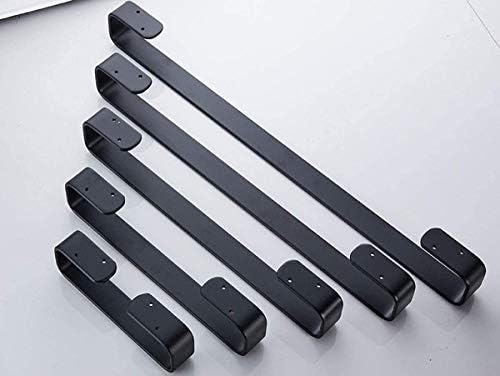 Stylish Aluminum Towel Rack 50cm Black
