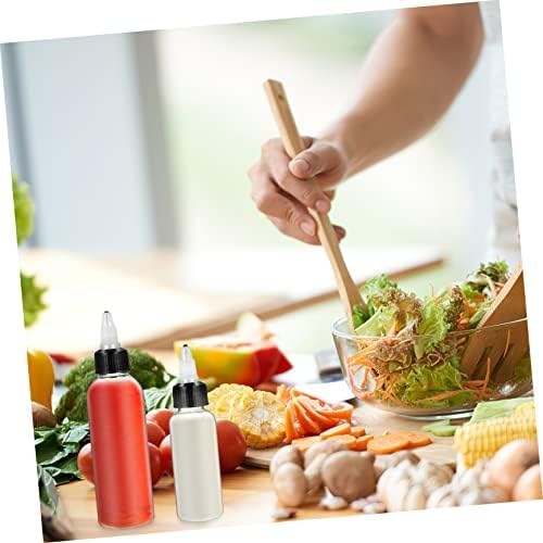 HOLIDYOYO 12-Piece Squeeze Bottles Set for Kitchen Home Safety Storage