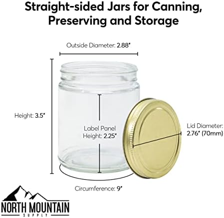 Perfect 9oz Mason Jars for Canning More