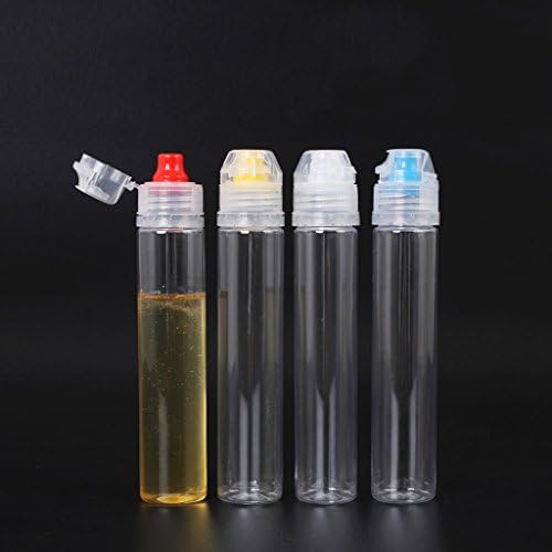 SimpleLif Plastic Squeeze Bottle for Honey Salad Sauce Ketchup Kitchen Condiment Dispenser