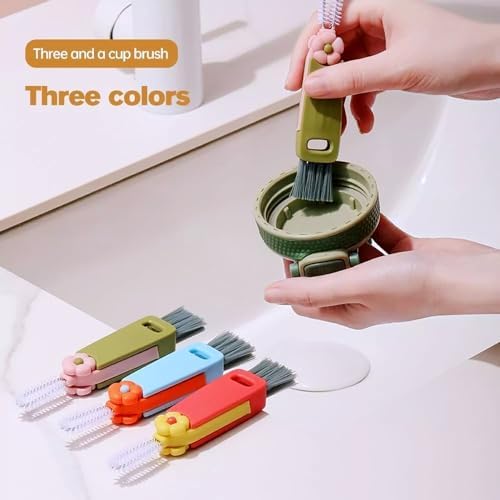BOBYK 3-in-1 Cup Lid Cleaning Brush Set 2024