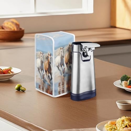 Small Electric Can Opener Dust Cover with Easy to Clean Protector