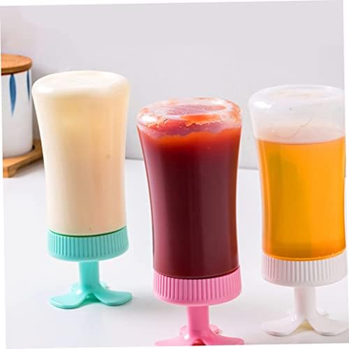BrightFufu Squeeze Condiment Bottles Set
