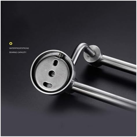 TiStm Stainless Steel Towel Rack 70Cm Double Bar Holder