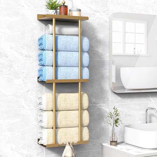 Wall-Mounted Towel Holder