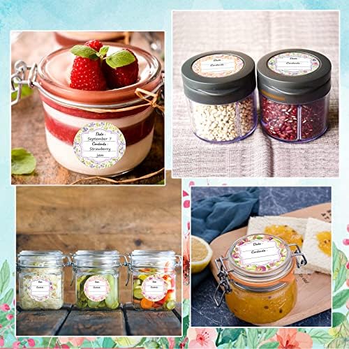 300 Waterproof Canning Labels 2 Inch for Jars