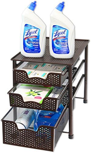 Simple Houseware Slide-In Standing Storage Organizer