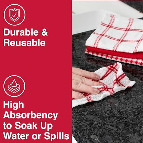 Tefal Premium 100 Cotton Dishcloth Set