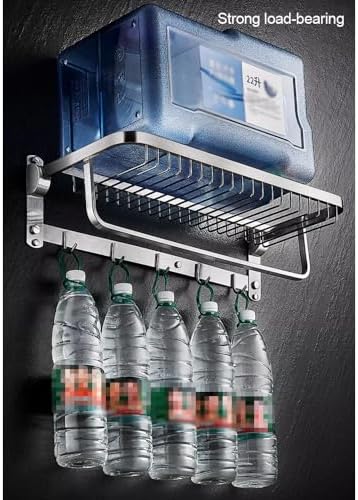 Wall-Mounted Towel Holder 304 Stainless Steel Towel Rack 50cm x Brushed