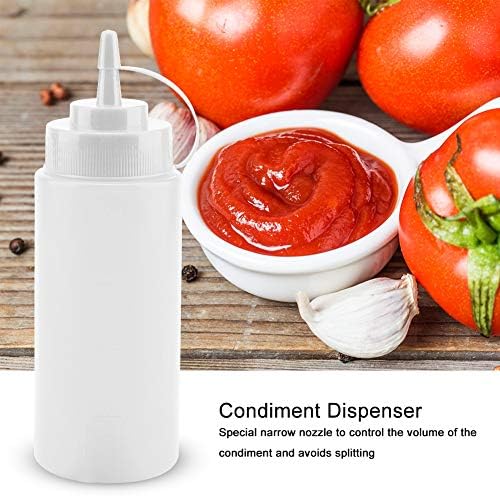 Enforose 460ml 10PCS Plastic Condiment Suffler Set
