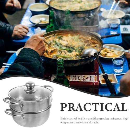 DOITool 11-inch Multipurpose Stainless Steel Steam Cooker