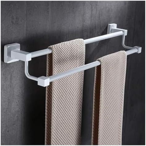 Space-Saving Wall-Mounted Towel Rack