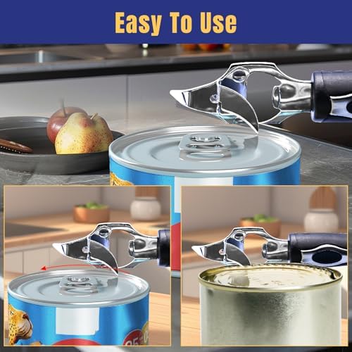 Stainless Steel Multi-Function Can Opener