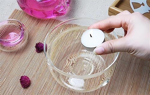 Glass Teapot Warmer with Borosilicate Glass and Tea Light Holder