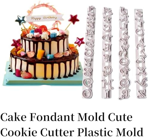 Elegant Chocolate Fondant Mold Set Cute Cookie Cutter with Modeling Hammer