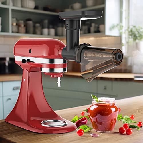 Efficient Fruit Vegetable Strainer Meat Grinder Set for Kitchenaid Mixers