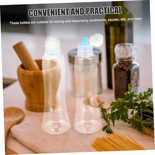 MUCKLILY - Compact Honey Dispenser Set 380g Smooth Squeeze Leakproof Cap