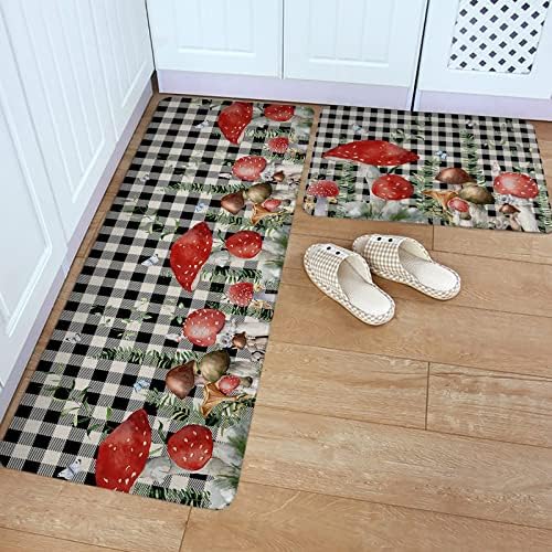 Durable Non-Slip Kitchen Bathroom Rugs for Standing Comfort