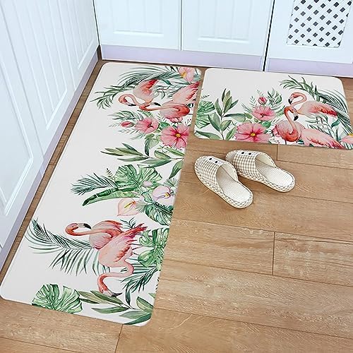 Tropical Kitchen 2x Runner Mats Set