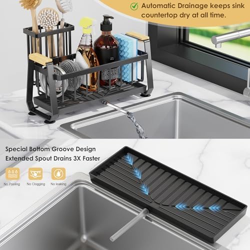 Sturdy Non-Slip Sink Organizer