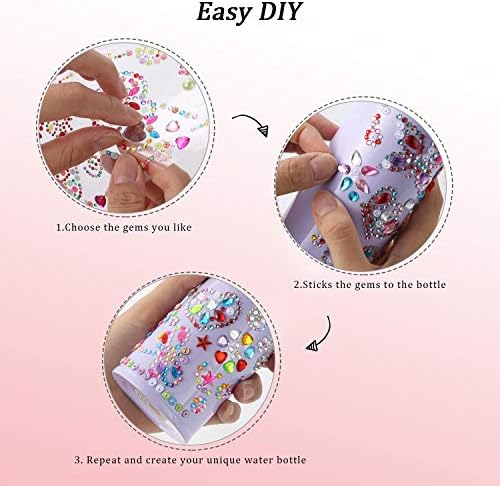 Reveal Your Creativity DIY Water Bottle for Girls - BPA-Free