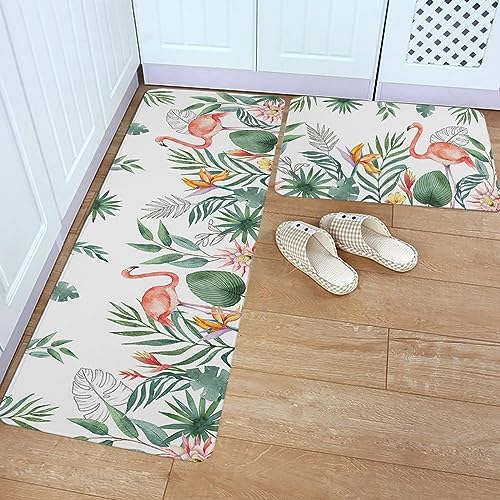 Tropical Kitchen Rugs 2-Pack
